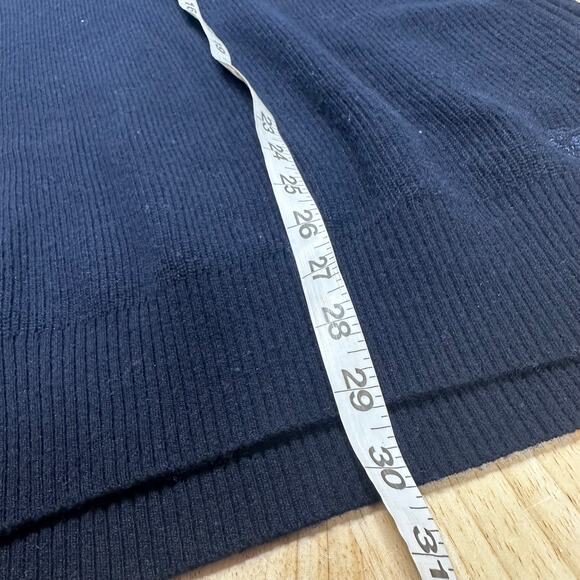 Ted Baker Rashell Cashmere Blend Crew Neck Sweater Navy Blue Size 6 (US 14) EUC - Picture 10 of 10